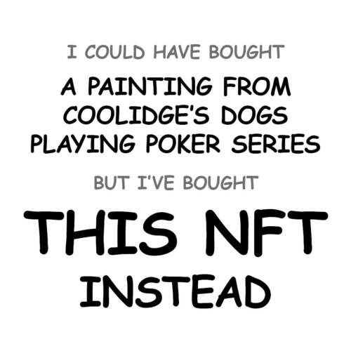 A Painting from Coolidge’s Dogs Playing Poker Series