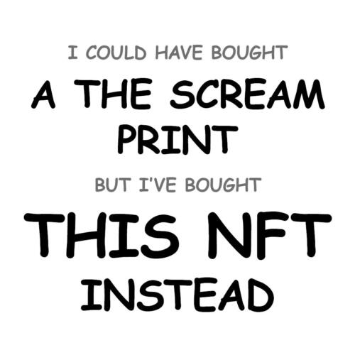 A The Scream Print