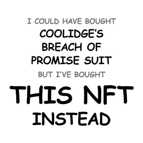 Coolidge’s Breach of Promise Suit