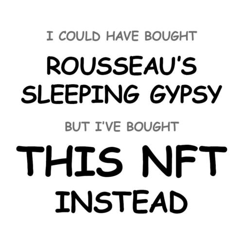 Rousseau’s Sleeping Gypsy