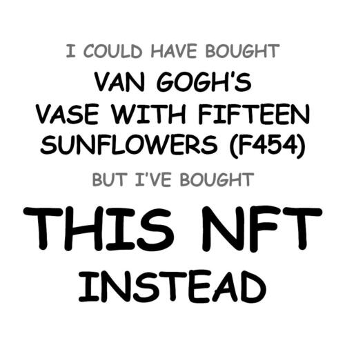 Van Gogh’s Vase with Fifteen Sunflowers (F454)