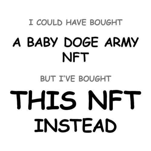 A Baby Doge Army NFT
