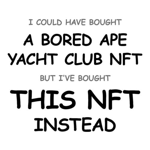 A Bored Ape Yacht Club NFT