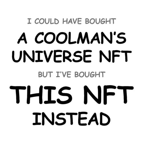 A Coolman’s Universe NFT