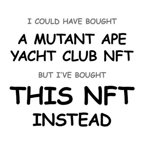 A Mutant Ape Yacht Club NFT