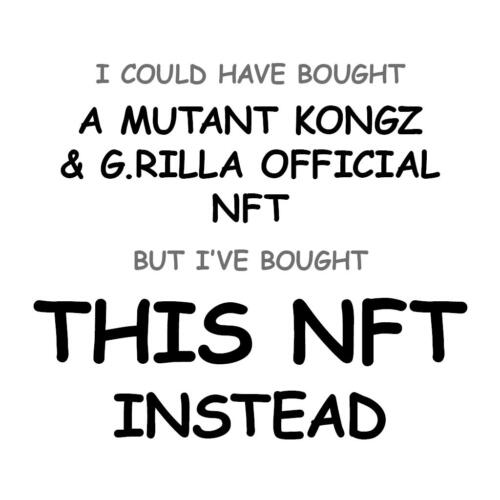 A Mutant Kongz & G.rilla Official NFT