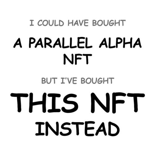 A Parallel Alpha NFT
