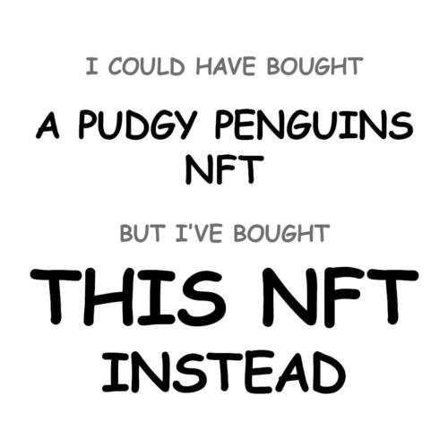 A Pudgy Penguins NFT