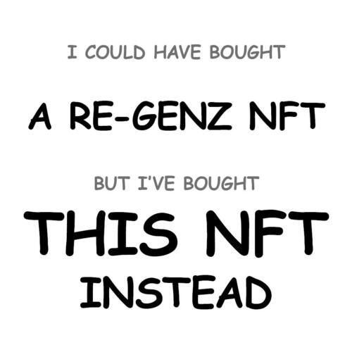 A Re-Genz NFT