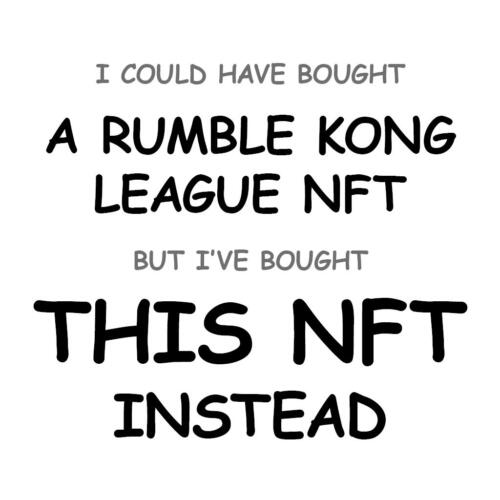 A Rumble Kong League NFT