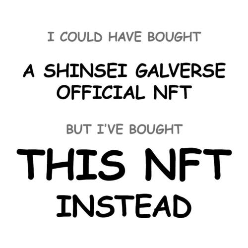 A Shinsei Galverse Official NFT