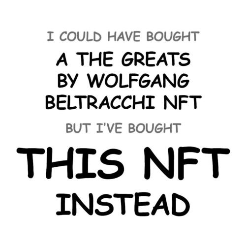 A The Greats by Wolfgang Beltracchi NFT