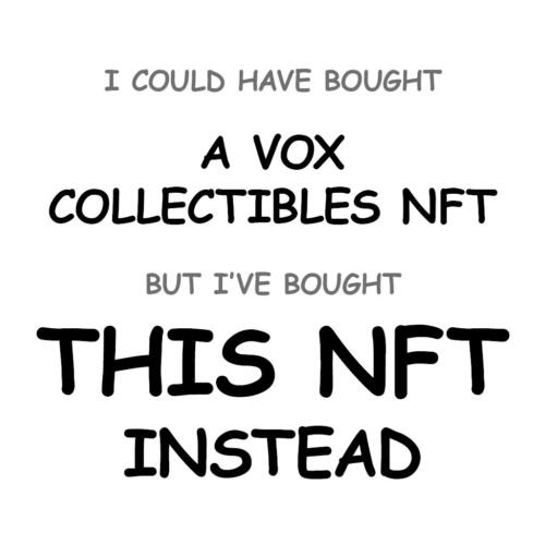 A VOX Collectibles NFT