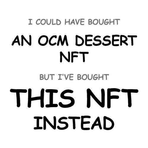 An OCM Dessert NFT