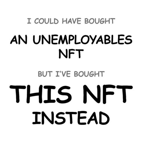 An Unemployables NFT