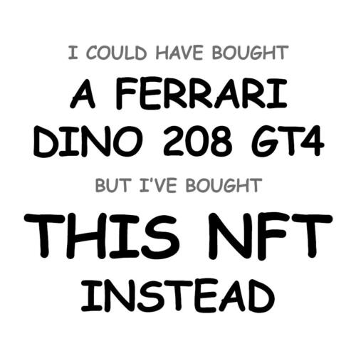 A Ferrari Dino 208 GT4