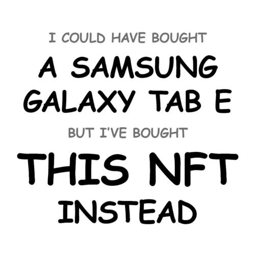 A Samsung Galaxy Tab E