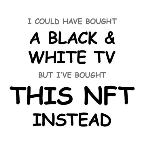 A Black & White TV