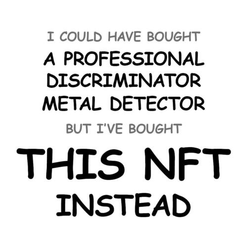 A Professional Discriminator Metal Detector
