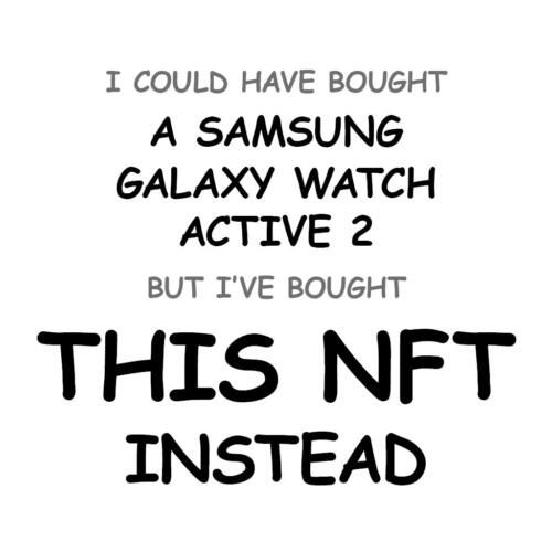 A Samsung Galaxy Watch Active 2