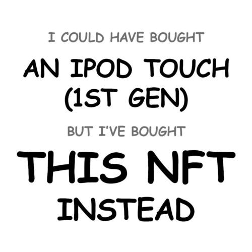 An iPod Touch (1st gen)