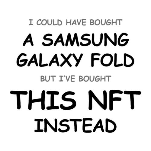 A Samsung Galaxy Fold