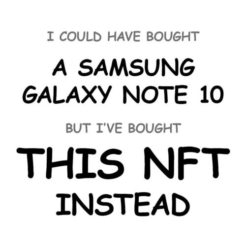 A Samsung Galaxy Note 10