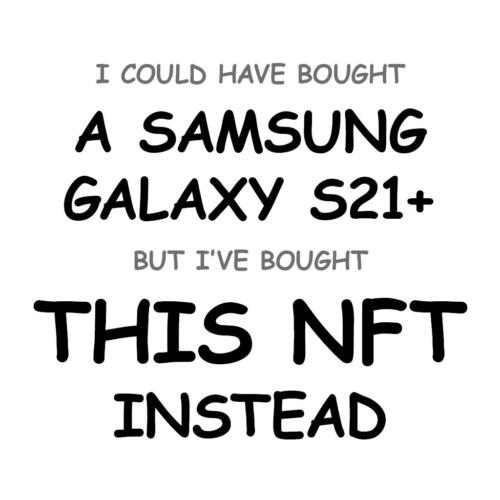 A Samsung Galaxy S21+