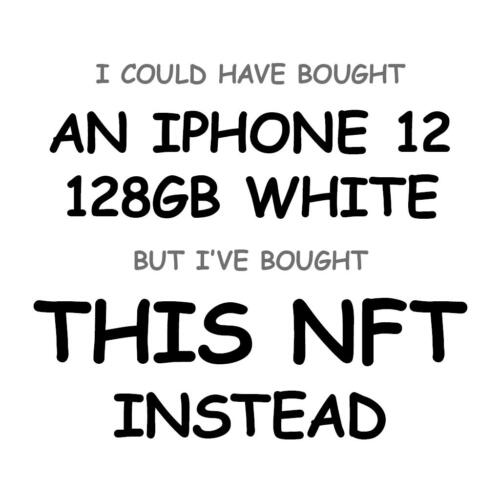 An iPhone 12 128GB White