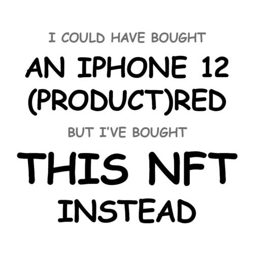 An iPhone 12 (PRODUCT)RED