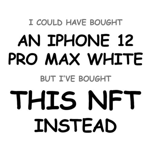 An iPhone 12 Pro Max White