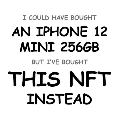 An iPhone 12 mini 256GB