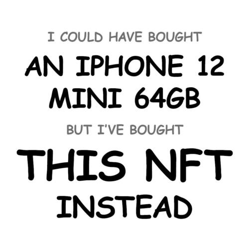 An iPhone 12 mini 64GB