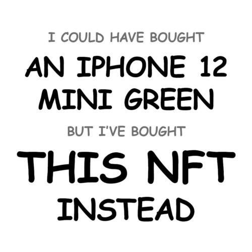 An iPhone 12 mini Green