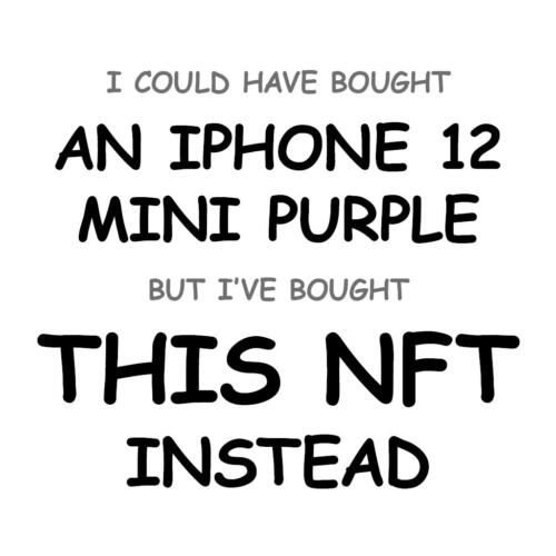An iPhone 12 mini Purple