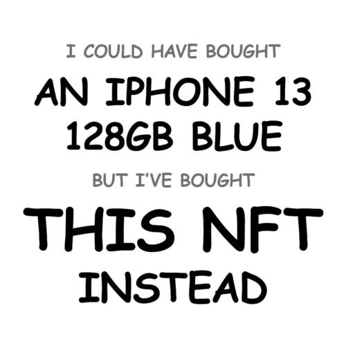 An iPhone 13 128GB Blue