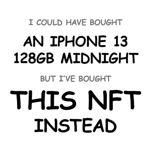 An iPhone 13 128GB Midnight