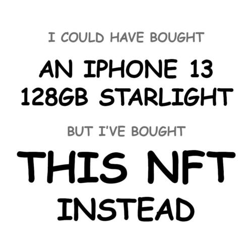 An iPhone 13 128GB Starlight
