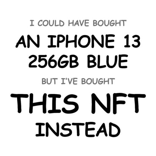 An iPhone 13 256GB Blue
