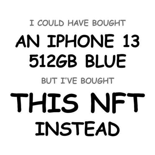 An iPhone 13 512GB Blue