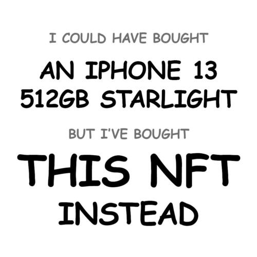 An iPhone 13 512GB Starlight