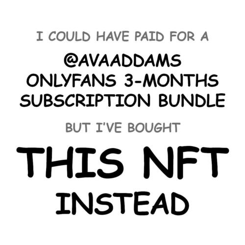 @avaaddams OnlyFans 3-Months Subscription Bundle