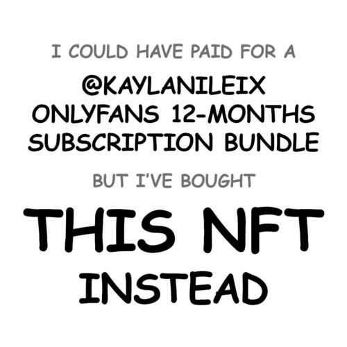 @kaylanileix OnlyFans 12-Months Subscription Bundle
