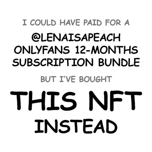 @lenaisapeach OnlyFans 12-Months Subscription Bundle