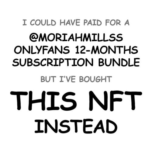@moriahmillss OnlyFans 12-Months Subscription Bundle