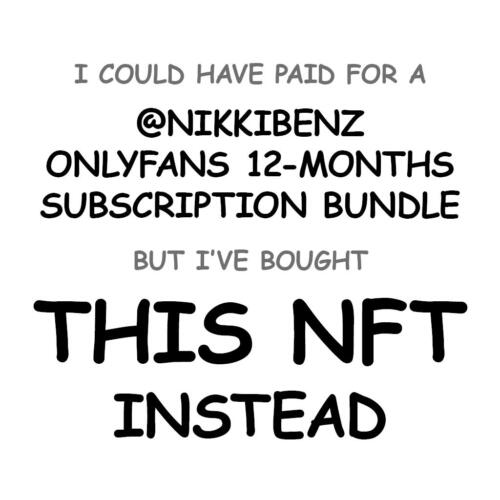 @nikkibenz OnlyFans 12-Months Subscription Bundle