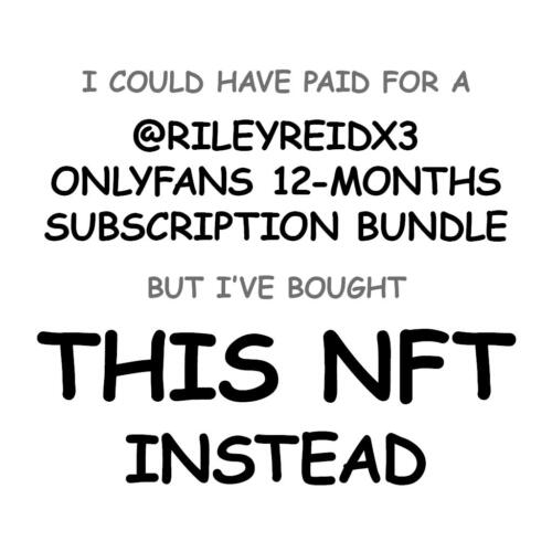 @rileyreidx3 OnlyFans 12-Months Subscription Bundle