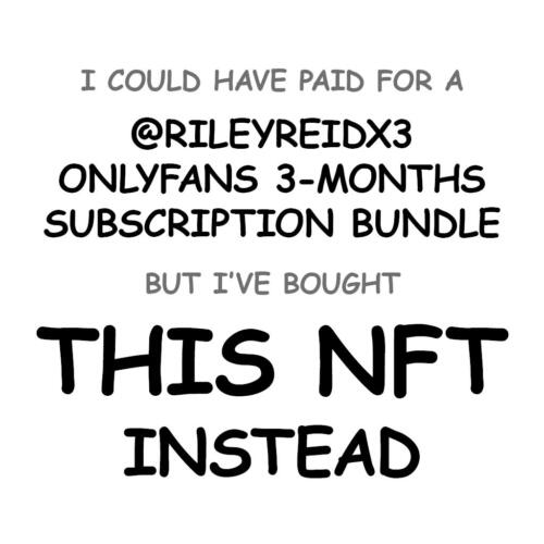 @rileyreidx3 OnlyFans 3-Months Subscription Bundle