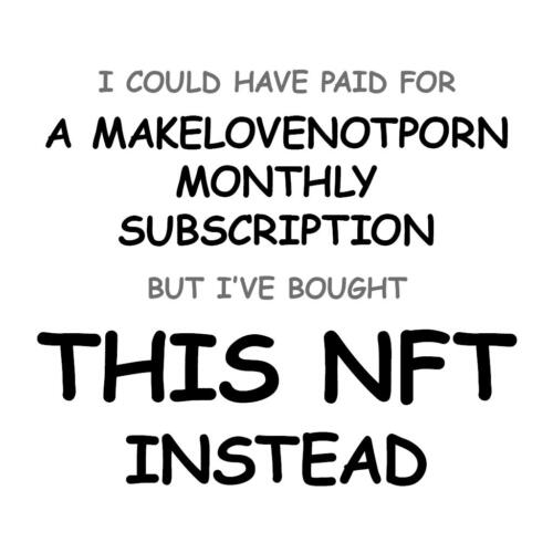 A MakeLoveNotPorn Monthly Subscription