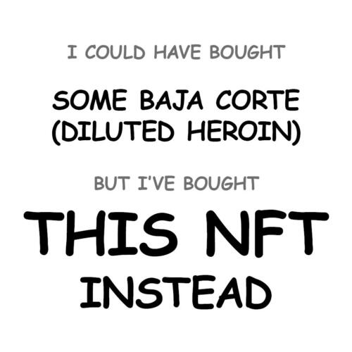 Some Baja Corte (diluted heroin)
